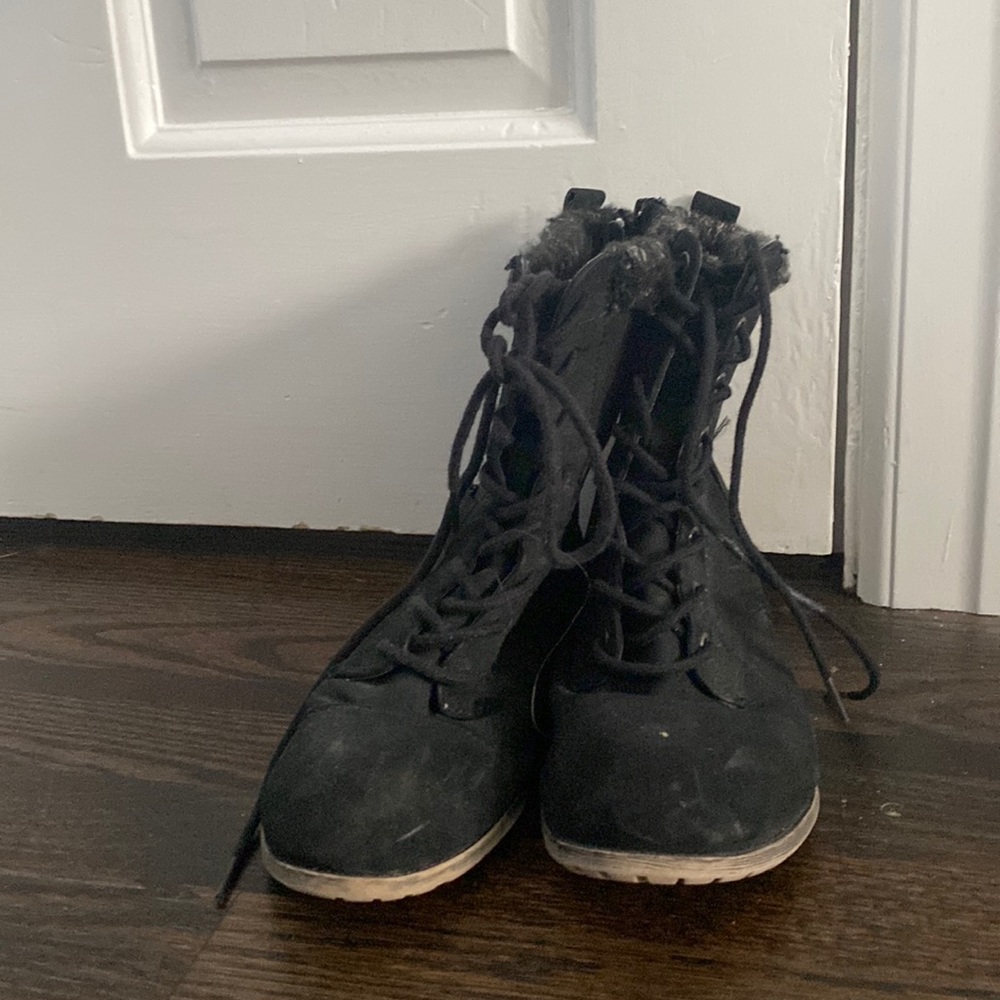 Black Combat Boots